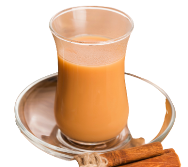 A warm glass of chai